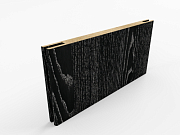 Доборный элемент 150 телескопический CPL TL 10х150х2070 черное дерево 