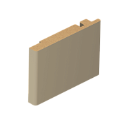 Наличник плоский компланарный Vinyl 10х83х2150 серый 